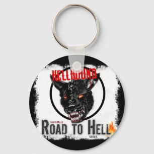Porte-clés Porte - clé rond Hellhound