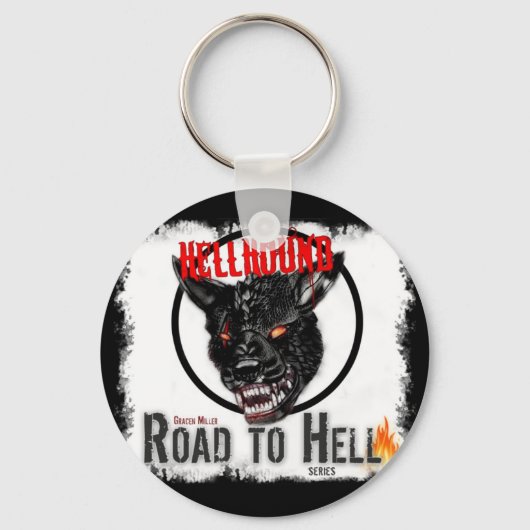 Porte-clés Porte - clé rond Hellhound (Recto)