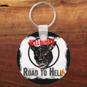 Porte-clés Porte - clé rond Hellhound (Recto)