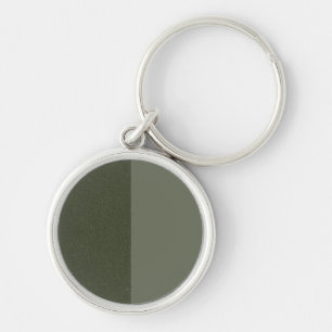 Porte-clés Porte - clé rond personnalisé Split Moss Vert
