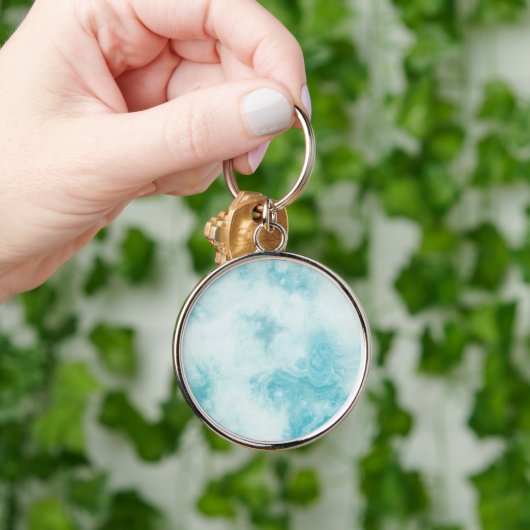 Porte-clés Porte - clé ronde Premium Marble Stone (Main)