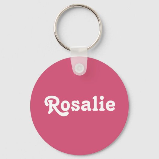 Porte-clés Porte - clé Rosalie (Recto)
