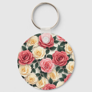 Porte-clés porte - clé rose