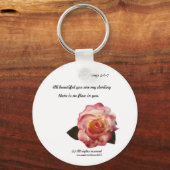 Porte-clés Porte - clé rose (Recto)