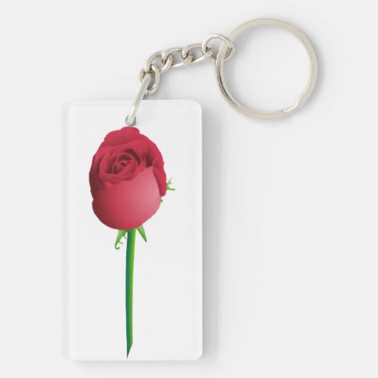 Porte-clés Porte - clé rose (Dos)