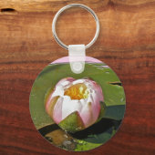 Porte-clés Porte - clé rose à l'eau (Recto)