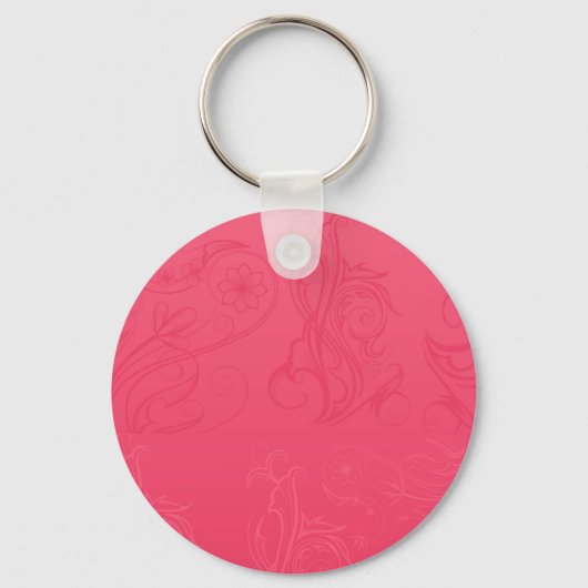 Porte-clés Porte - clé rose Abstrait (Recto)