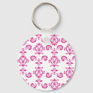 Porte-clés Porte - clé rose baroque