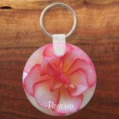 Porte-clés Porte - clé rose Begonia (Recto)