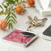 Porte-clés Porte - clé rose Begonias (Côté)