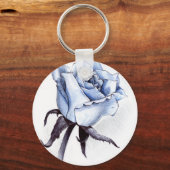 Porte-clés Porte - clé Rose bleu (Recto)