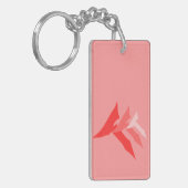 PORTE-CLÉS PORTE - CLÉ ROSE DE VÉRITÉ (Devant gauche)