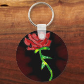 Porte-clés Porte - clé Rose gothique (Recto)