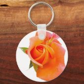 Porte-clés Porte - clé Rose orange (Recto)
