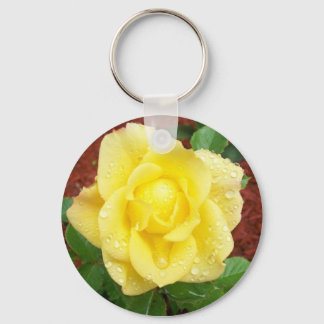 Porte-clés Porte - clé Rose Raindrop