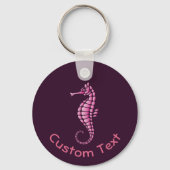 Porte-clés Porte - clé rose Seahorse (Recto)
