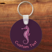 Porte-clés Porte - clé rose Seahorse (Recto)