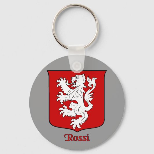 Porte-clés Porte - clé Rossi Family Shield (Recto)