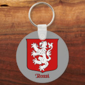 Porte-clés Porte - clé Rossi Family Shield (Recto)