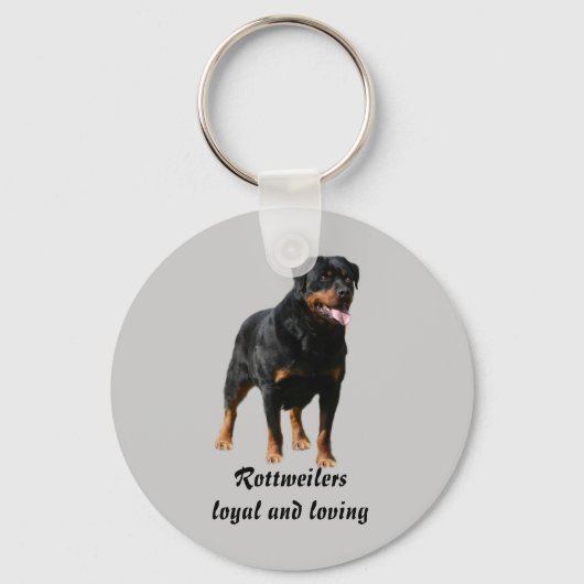 Porte-clés Porte - clé Rottweiler (Recto)