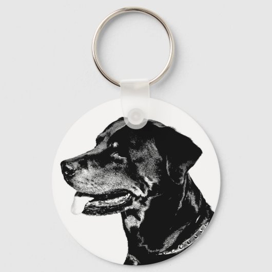 Porte-clés Porte - clé Rottweiler (Recto)