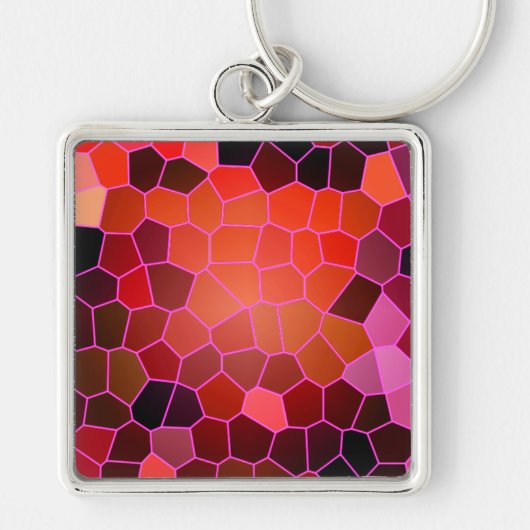 Porte-clés Porte - clé rouge Bee Hive (Devant)