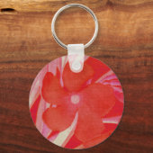 Porte-clés Porte - clé rouge de fleur (Recto)