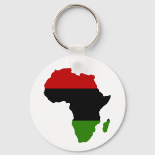 Porte-clés Porte - clé rouge, noir et vert