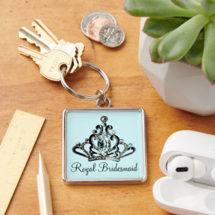 Porte-clés porte - clé "Royal Bridesmaid"