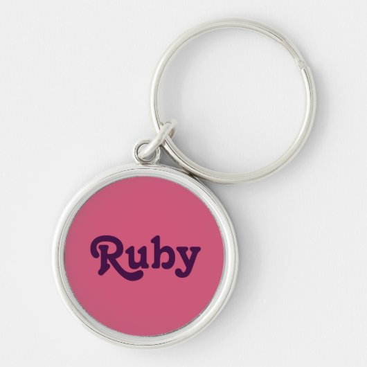 Porte-clés Porte - clé Ruby (Devant)