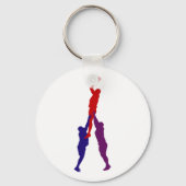 Porte-clés Porte - clé Rugby Lineout (Recto)