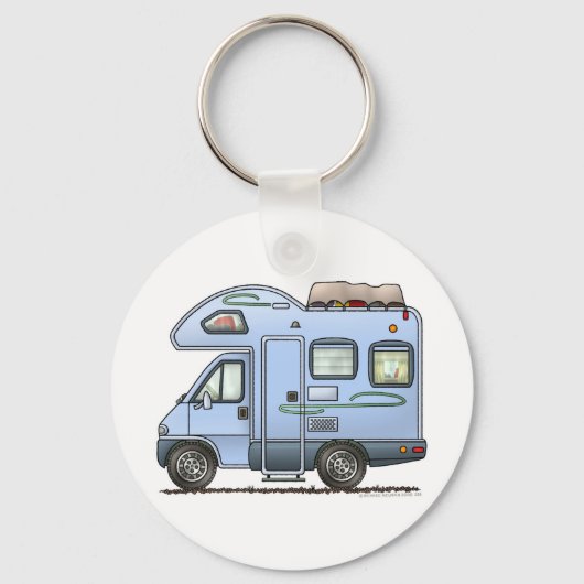 Porte-clés Porte - clé RV Camper Plus (Recto)