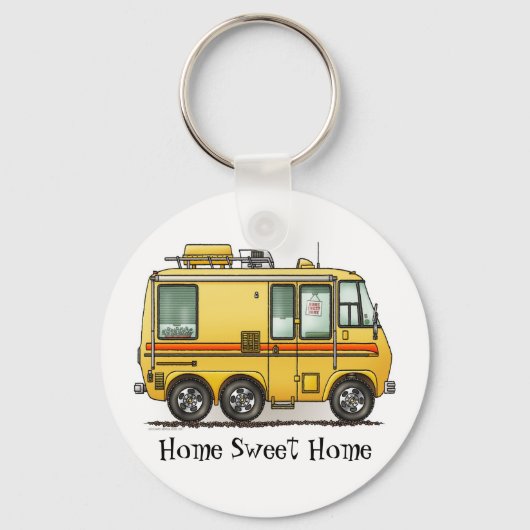 Porte-clés Porte - clé RV GMC Home (Recto)