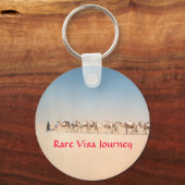 Porte-clés Porte - clé RVJ avec caravane à chameau (Recto)