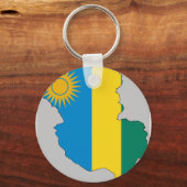 Porte-clés Porte - clé rwandais (Recto)