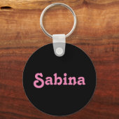 Porte-clés Porte - clé Sabina (Recto)