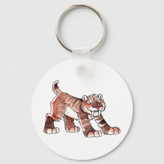 Porte-clés Porte - clé Sabretooth Tiger (Recto)