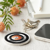 Porte-clés Porte - clé sain de haut-parleur de musique (Côté)