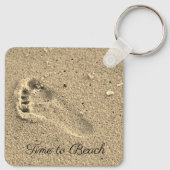 Porte-clés Porte - clé Sandy Footprint (Dos)