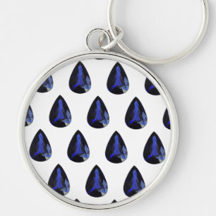 Porte-clés Porte - clé Sapphire rond