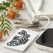 Porte-clés Porte - clé saumoné (Devant droit)