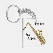 Porte-clés Porte - clé saxophone (Devant gauche)