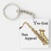 Porte-clés Porte - clé saxophone (Devant)