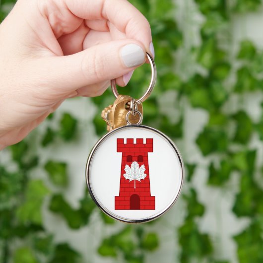 Porte-clés PORTE - CLÉ SCA Castel Rouge (Main)