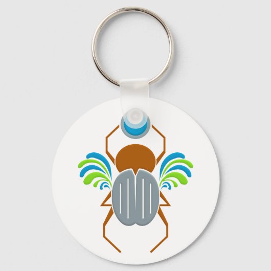 PORTE-CLÉS PORTE - CLÉ SCARAB (Recto)