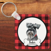 Porte-clés Porte - clé Schnauzer (Recto)