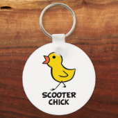 Porte-clés Porte - clé Scooter Chick (Recto)