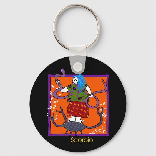 Porte-clés Porte - clé Scorpio (Recto)