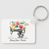 Porte-clés Porte - clé Seamstress de la machine à coudre (Recto)