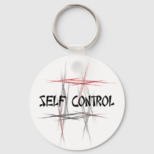 Porte-clés Porte - clé Self-Control (Recto)